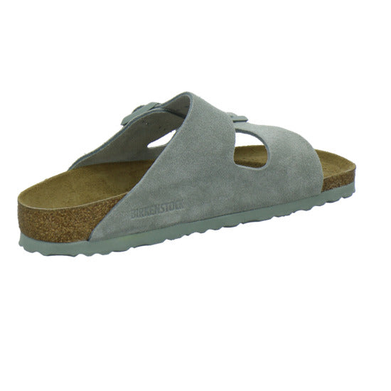 Birkenstock Arizona Pantoletten Hellgrün - 360° Ansicht