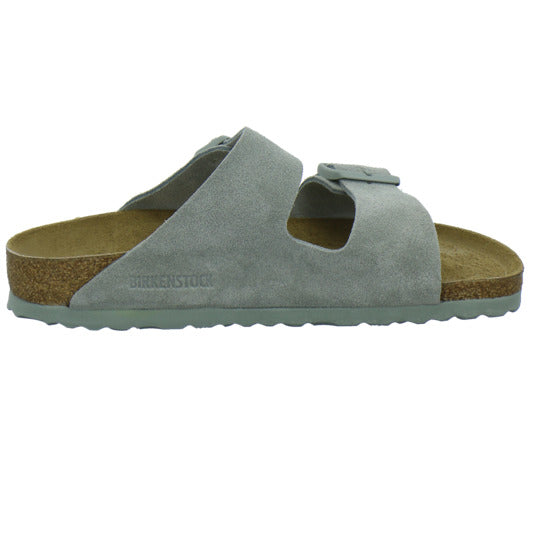 Birkenstock Arizona Pantoletten Hellgrün - 360° Ansicht