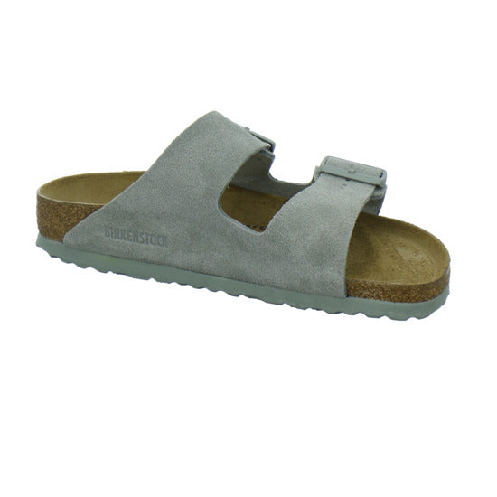 Birkenstock Arizona Pantoletten Hellgrün - 360° Ansicht