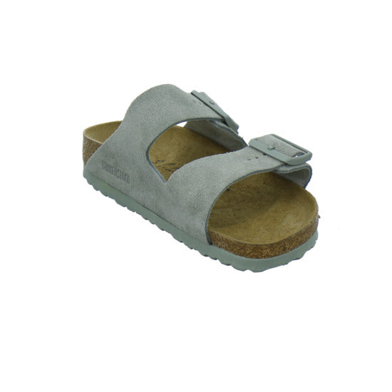 Birkenstock Arizona Pantoletten Hellgrün - 360° Ansicht