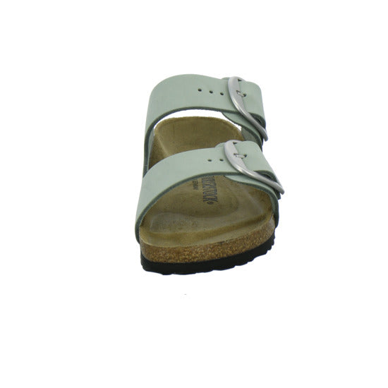 Birkenstock Arizona BB Pantoletten Hellgrün - 360° Ansicht