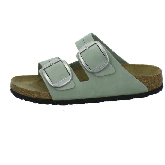 Birkenstock Arizona BB Pantoletten Hellgrün - 360° Ansicht