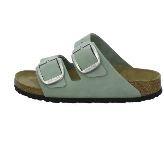 Birkenstock Arizona BB Pantoletten Hellgrün - 360° Ansicht