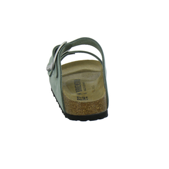 Birkenstock Arizona BB Pantoletten Hellgrün - 360° Ansicht