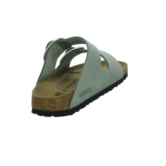 Birkenstock Arizona BB Pantoletten Hellgrün - 360° Ansicht