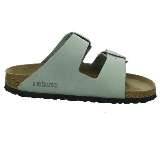 Birkenstock Arizona BB Pantoletten Hellgrün - 360° Ansicht