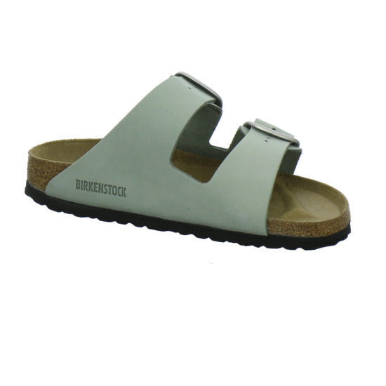 Birkenstock Arizona BB Pantoletten Hellgrün - 360° Ansicht
