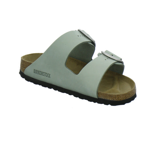 Birkenstock Arizona BB Pantoletten Hellgrün - 360° Ansicht