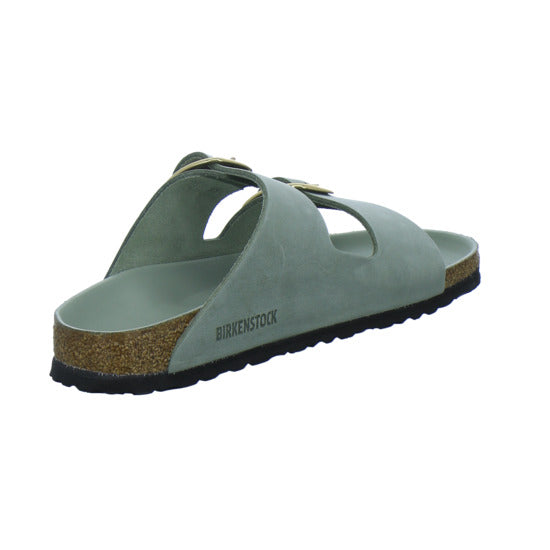 Birkenstock Pantoletten Damen Arizona Big Buckle Hellgrün