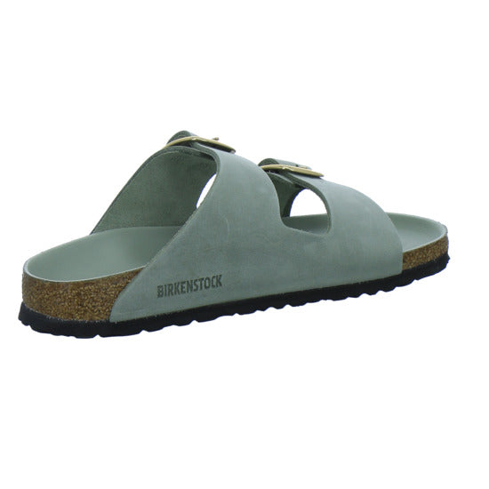 Birkenstock Pantoletten Damen Arizona Big Buckle Hellgrün