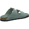 Birkenstock Pantoletten Damen Arizona Big Buckle Hellgrün