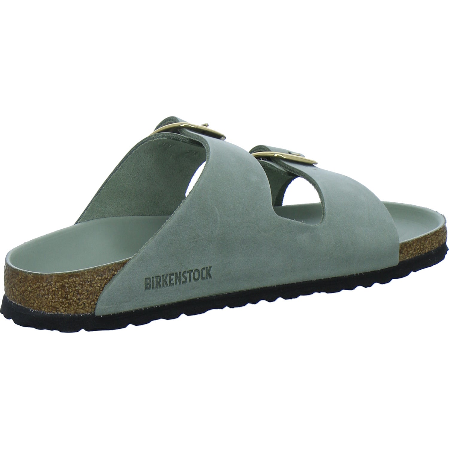 Birkenstock Pantoletten Damen Arizona Big Buckle Hellgrün