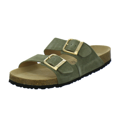 Tamaris Pantoletten Damen oliv