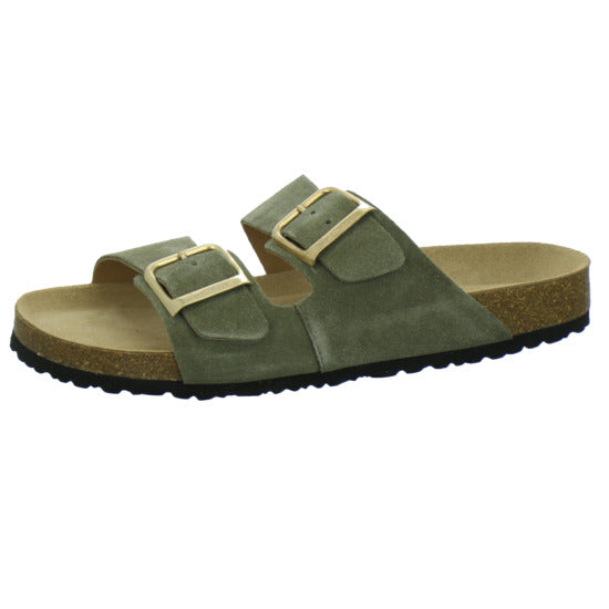 Tamaris Pantoletten Damen oliv