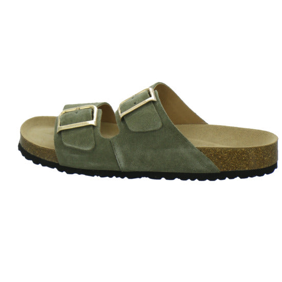 Tamaris Pantoletten Damen oliv