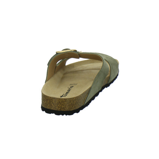 Tamaris Pantoletten Damen oliv