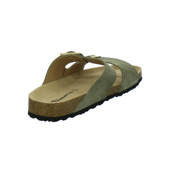 Tamaris Pantoletten Damen oliv