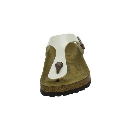 Birkenstock Gizeh Pantoletten Beige - 360° Ansicht