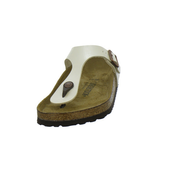 Birkenstock Gizeh Pantoletten Beige - 360° Ansicht