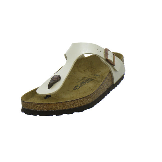 Birkenstock Gizeh Pantoletten Beige - 360° Ansicht