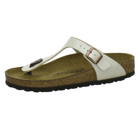 Birkenstock Gizeh Pantoletten Beige - 360° Ansicht