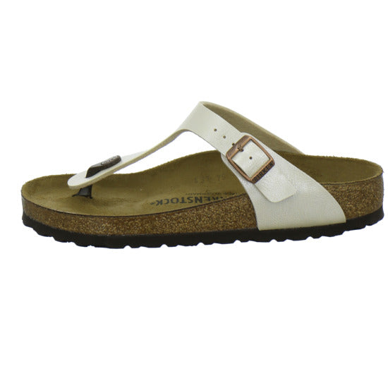 Birkenstock Gizeh Pantoletten Beige - 360° Ansicht