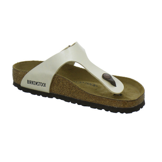 Birkenstock Gizeh Pantoletten Beige - 360° Ansicht