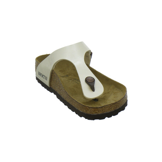 Birkenstock Gizeh Pantoletten Beige - 360° Ansicht