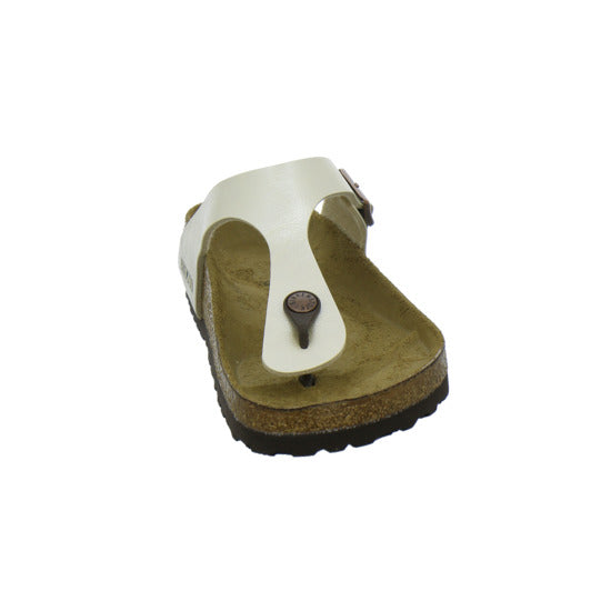 Birkenstock Gizeh Pantoletten Beige - 360° Ansicht