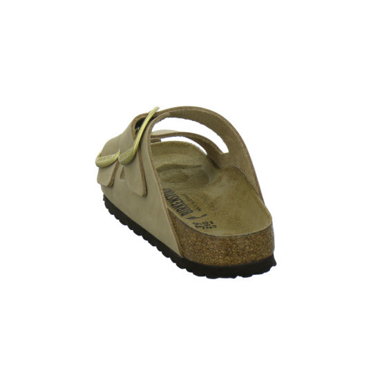 Birkenstock Arizona Big Buckle Pantoletten Beige - 360° Ansicht