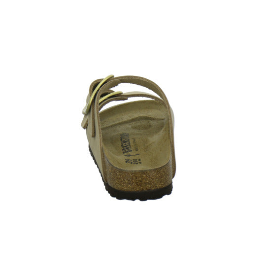 Birkenstock Arizona Big Buckle Pantoletten Beige - 360° Ansicht