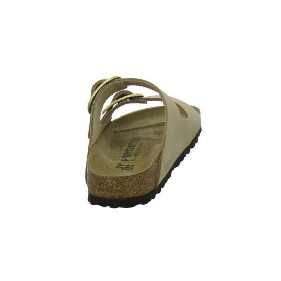 Birkenstock Arizona Big Buckle Pantoletten Beige - 360° Ansicht