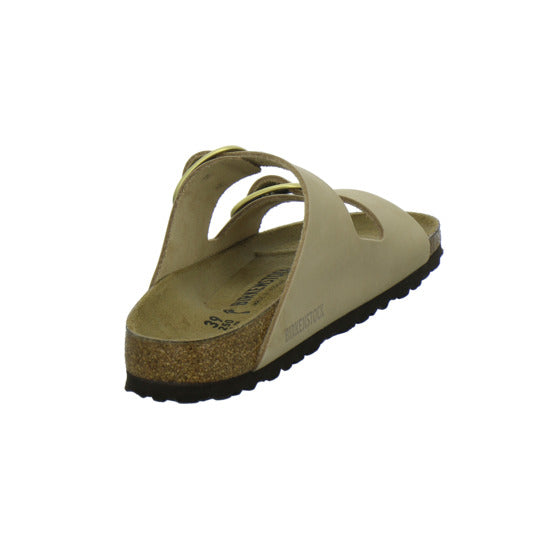 Birkenstock Arizona Big Buckle Pantoletten Beige - 360° Ansicht