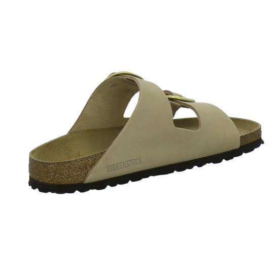 Birkenstock Arizona Big Buckle Pantoletten Beige - 360° Ansicht