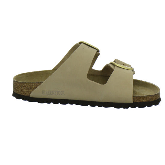 Birkenstock Arizona Big Buckle Pantoletten Beige - 360° Ansicht