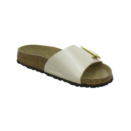 Birkenstock Catalina Pantoletten Beige - 360° Ansicht