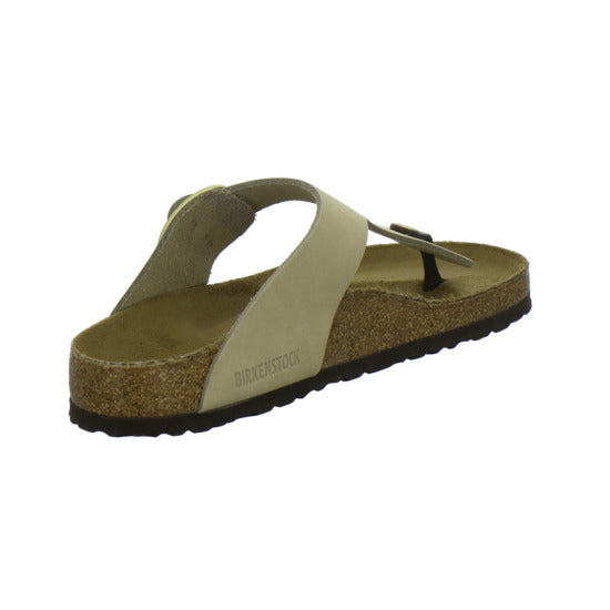 Birkenstock Gizeh BB Pantoletten Beige - 360° Ansicht