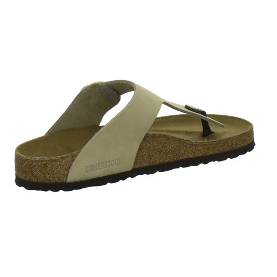 Birkenstock Gizeh BB Pantoletten Beige - 360° Ansicht