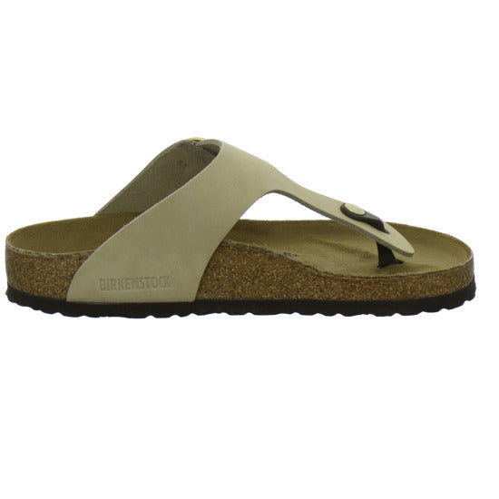 Birkenstock Gizeh BB Pantoletten Beige - 360° Ansicht