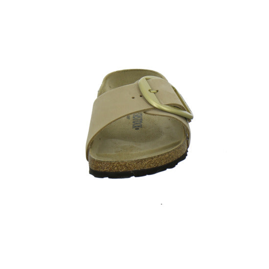 Birkenstock Madrid BB Pantoletten Beige - 360° Ansicht