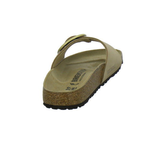 Birkenstock Madrid BB Pantoletten Beige - 360° Ansicht