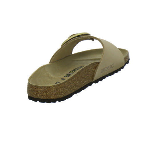 Birkenstock Madrid BB Pantoletten Beige - 360° Ansicht