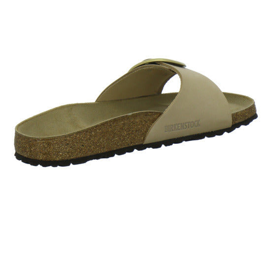 Birkenstock Madrid BB Pantoletten Beige - 360° Ansicht