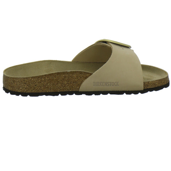Birkenstock Madrid BB Pantoletten Beige - 360° Ansicht