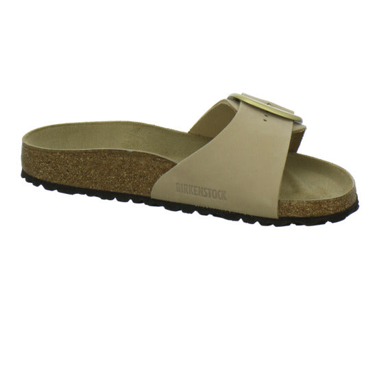 Birkenstock Madrid BB Pantoletten Beige - 360° Ansicht