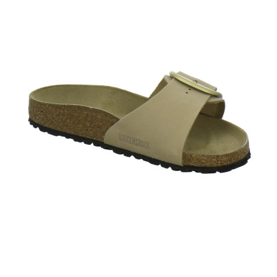 Birkenstock Madrid BB Pantoletten Beige - 360° Ansicht