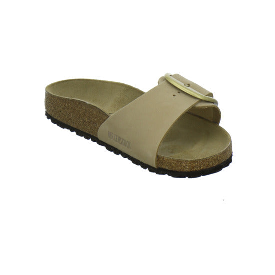 Birkenstock Madrid BB Pantoletten Beige - 360° Ansicht