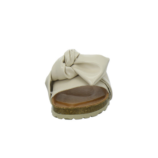 Verbenas Pantoletten Beige - 360° Ansicht