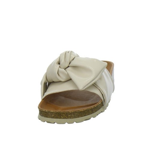 Verbenas Pantoletten Beige - 360° Ansicht