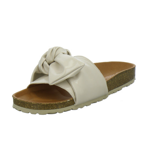 Verbenas Pantoletten Beige - 360° Ansicht